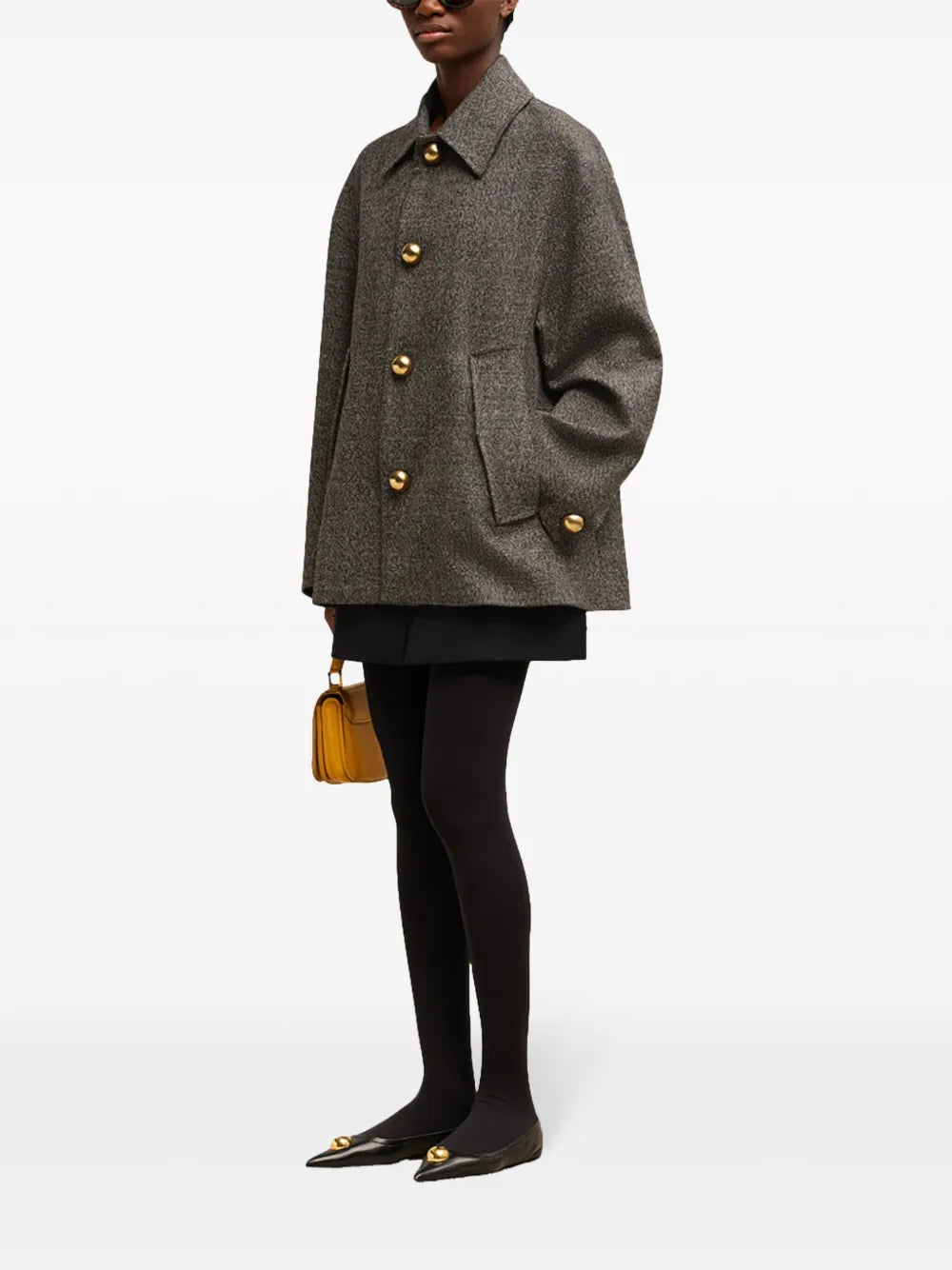 Belt-Detailed Coat