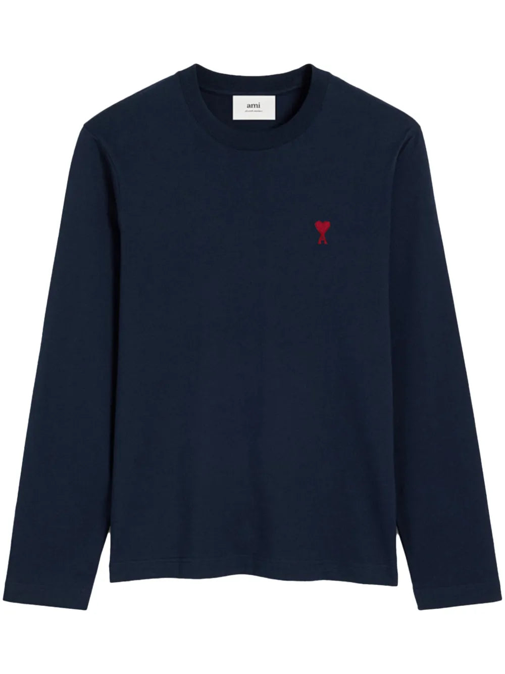 Embroidered Logo Organic Cotton Longsleeved Shirt