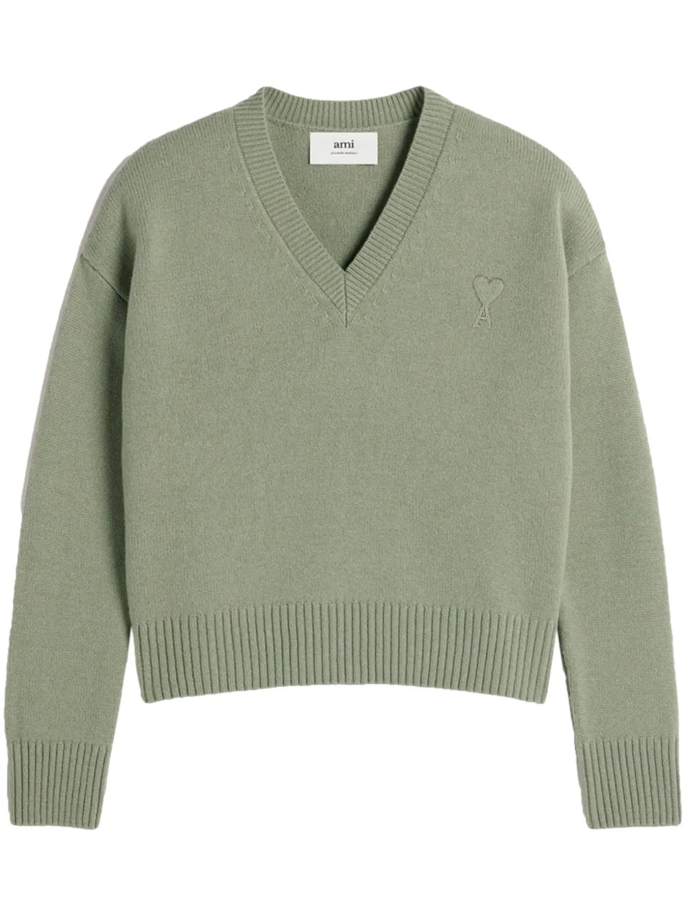 Ami De Coeur Wool-Cashmere Blend Sweater