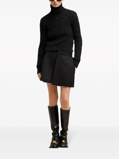 Brushed-Effect Cotton Jumper