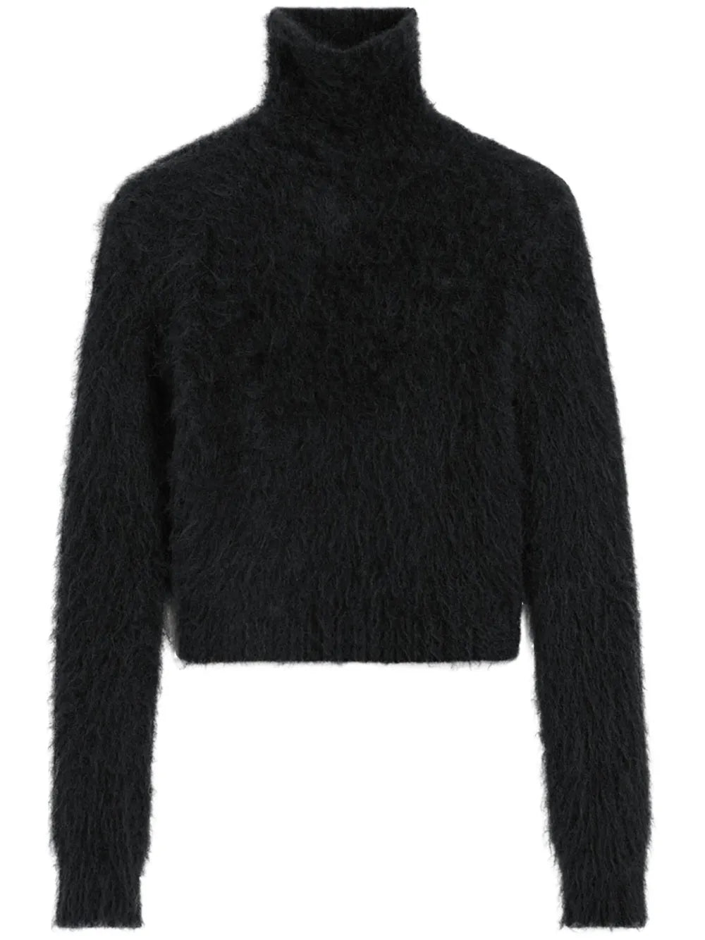 Brushed-Effect Cotton Jumper