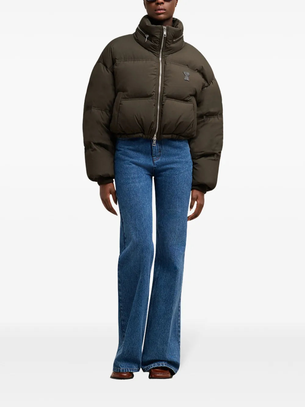 Zipped Puffer Jacket
