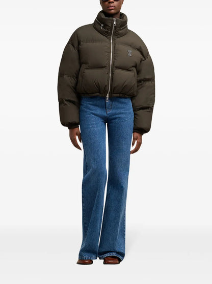 Zipped Puffer Jacket