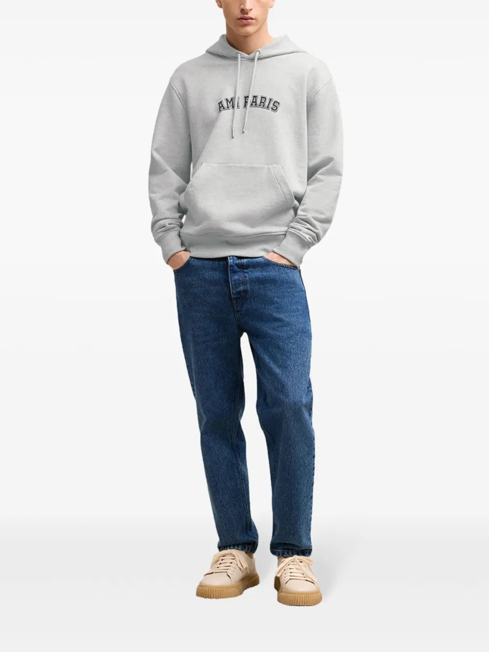 Logo-Print Cotton Hoodie