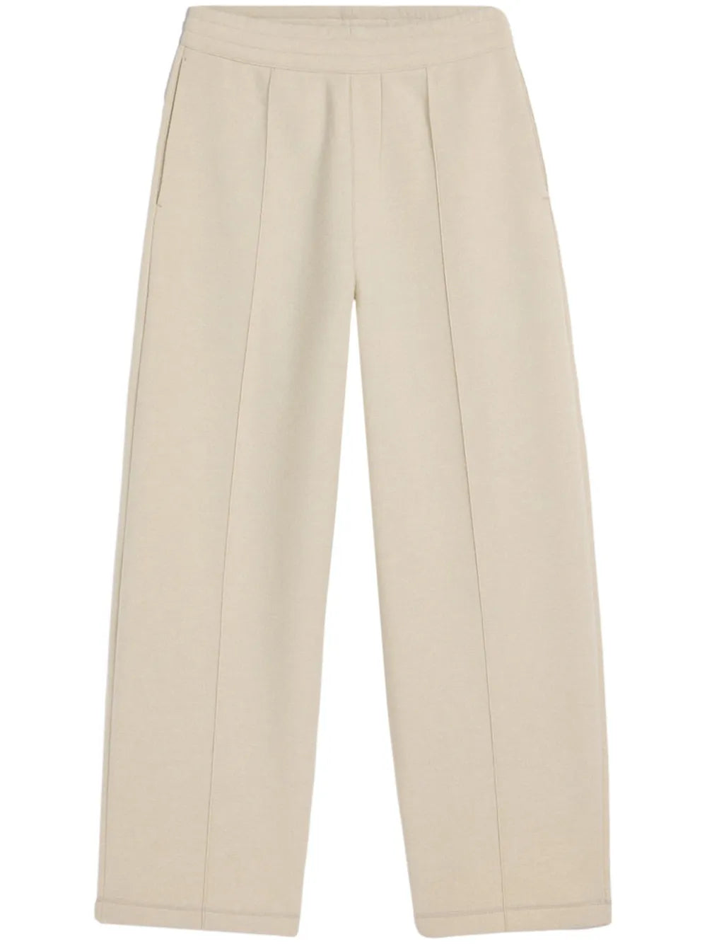 High-Waisted Pleated Trousers