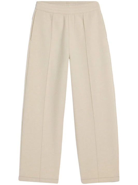 High-Waisted Pleated Trousers