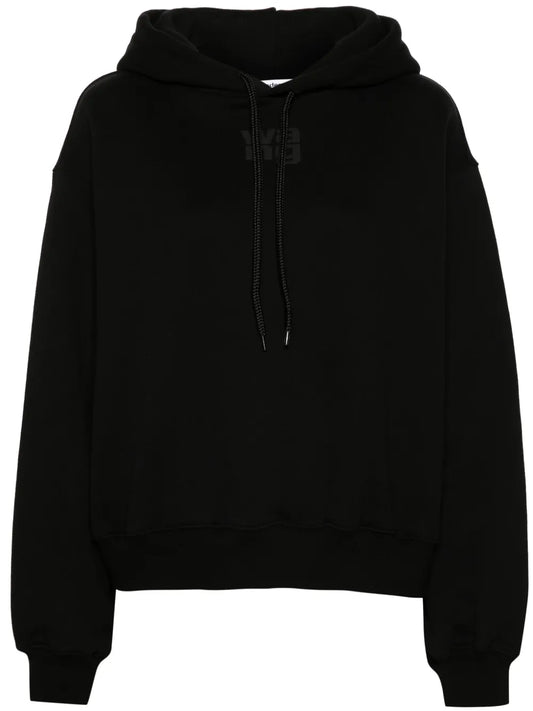 Logo-Print Cotton Hoodie