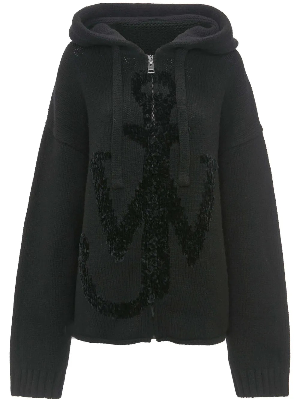 Anchor-Logo Zip Hoodie