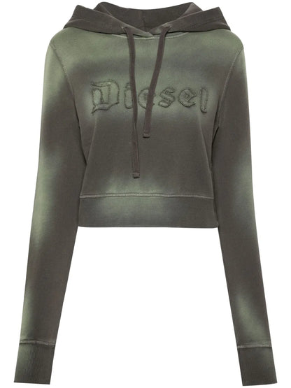 Slimmy Cotton Cropped Hoodie
