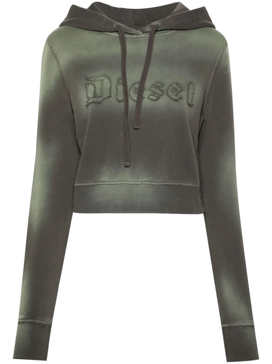 Slimmy Cotton Cropped Hoodie