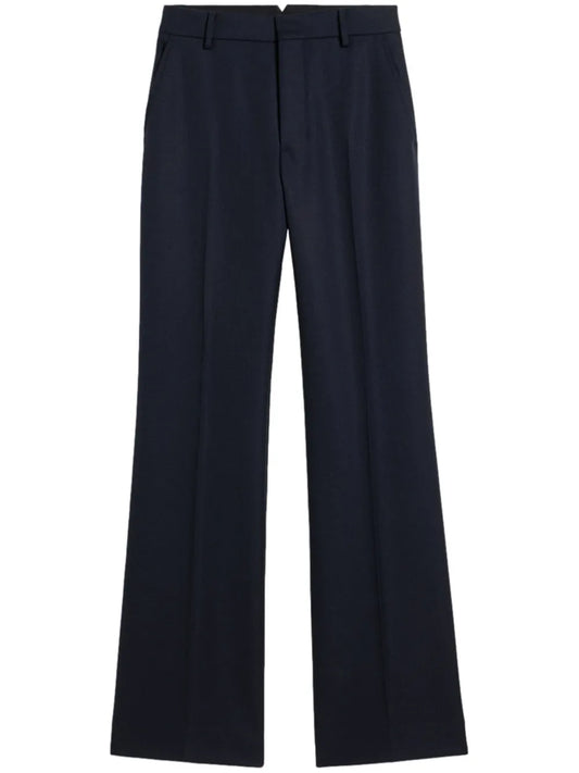 High-Rise Flared Trousers