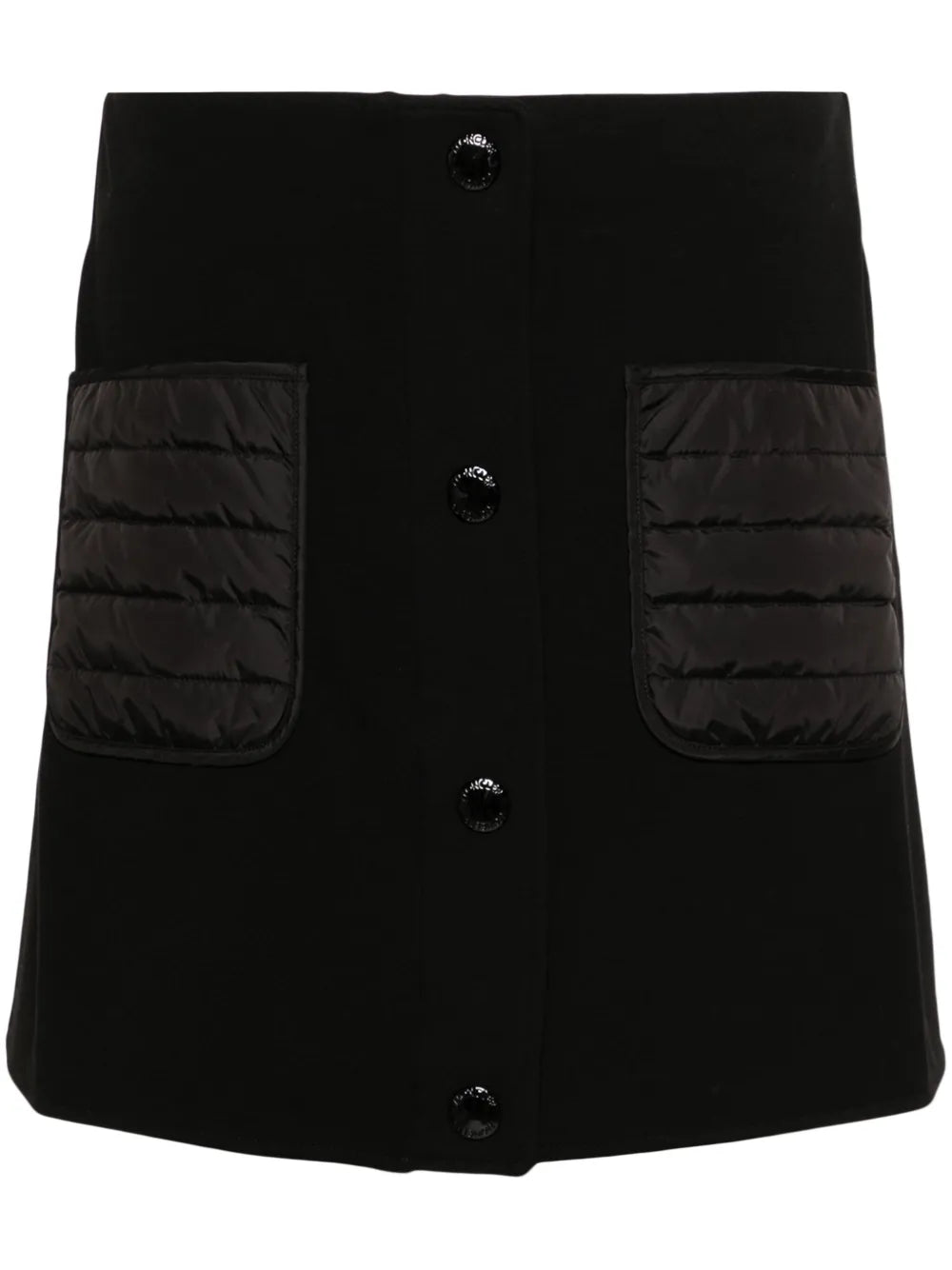 Press-Stud Mini Skirt