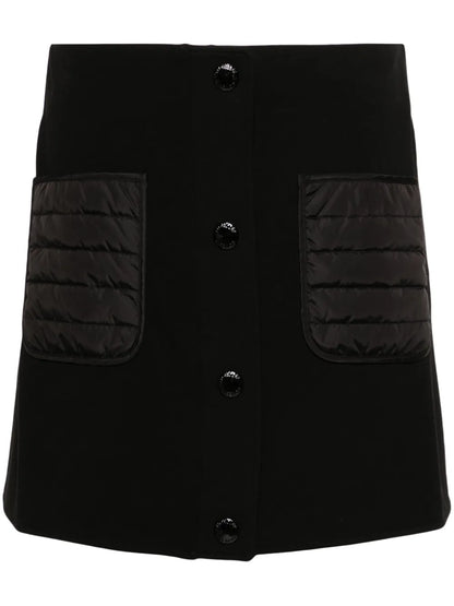 Press-Stud Mini Skirt