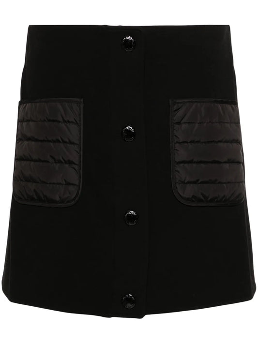 Press-Stud Mini Skirt