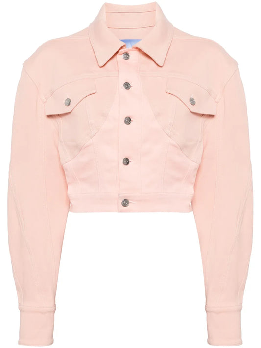 Logo Patch Denim Jacket