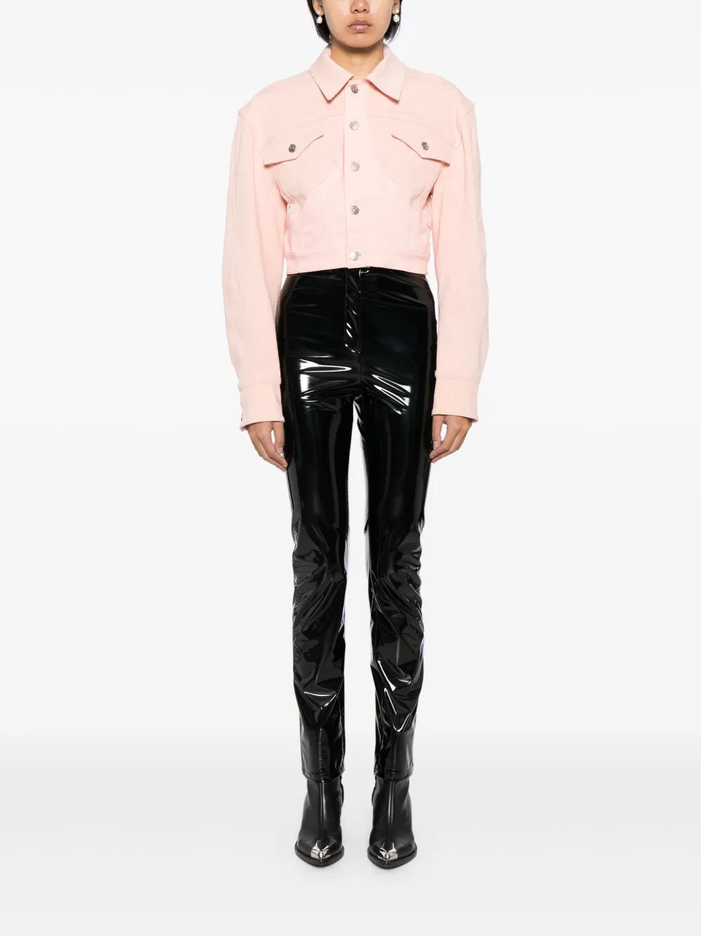 Logo Patch Denim Jacket