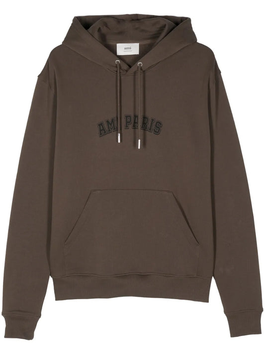 Logo-Print Cotton Hoodie