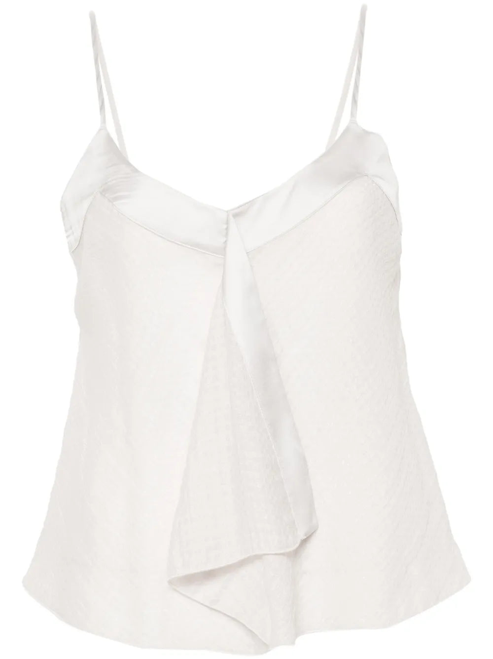 Ruffled Seersucker Top