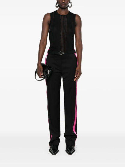 Open-Back Ribbed Tank Top