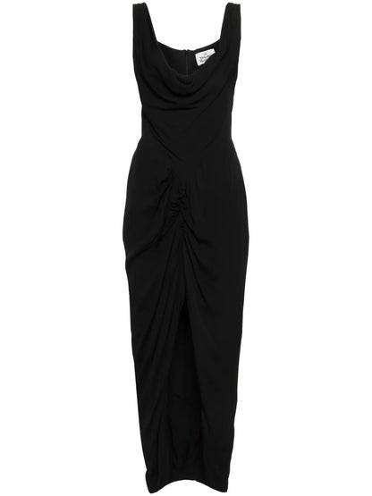 Cowl Neck Maxi Dress