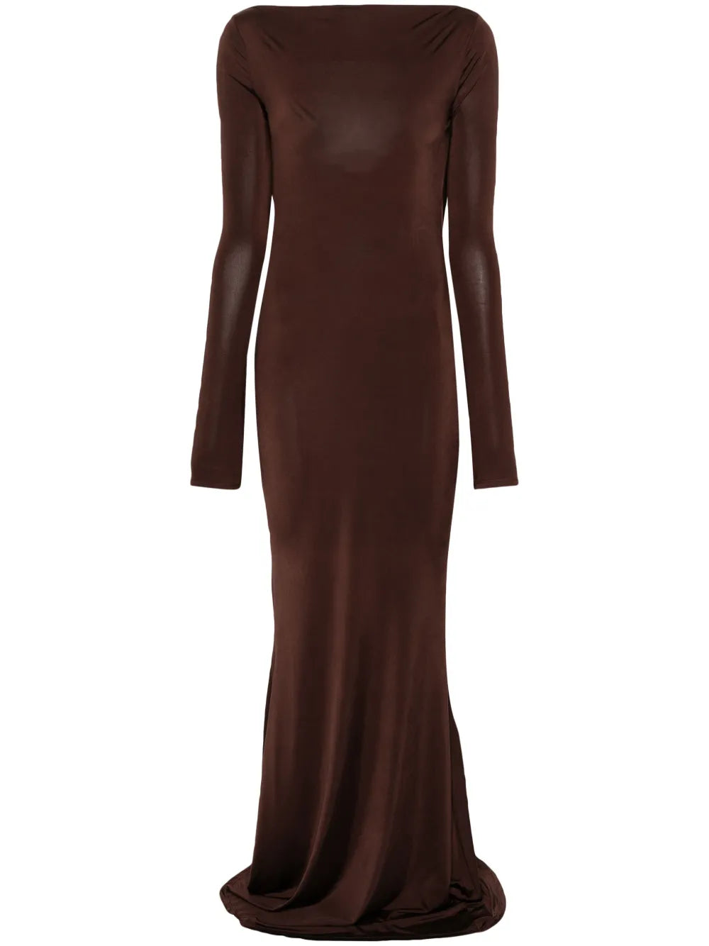 Cowl-Effect Maxi Dress