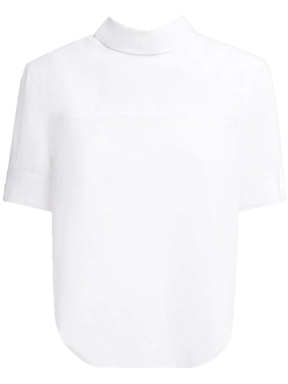 Backwards Cotton Shirt