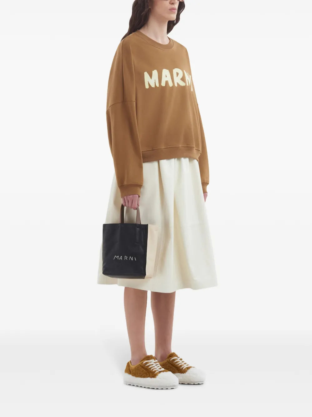 Logo-Print Cotton Sweatshirt