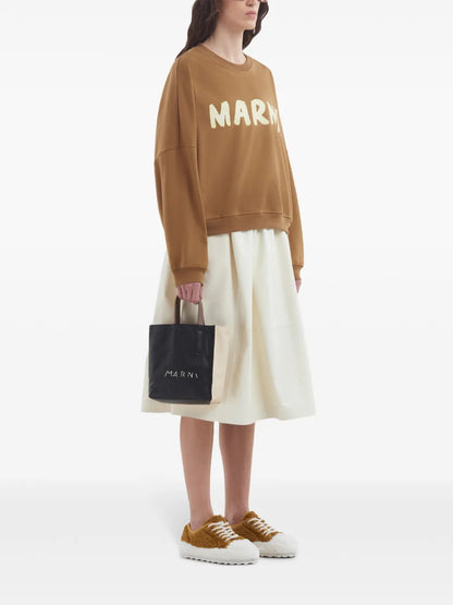 Logo-Print Cotton Sweatshirt