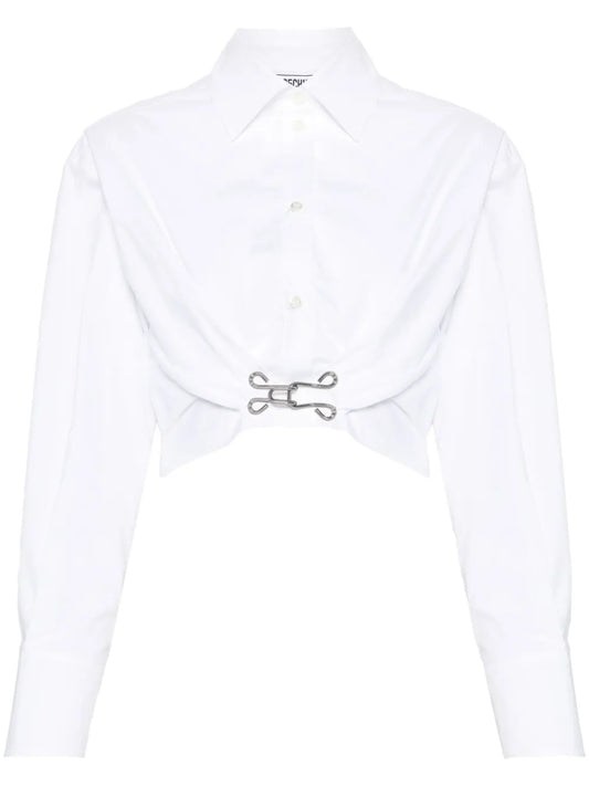 Poplin Cropped Shirt