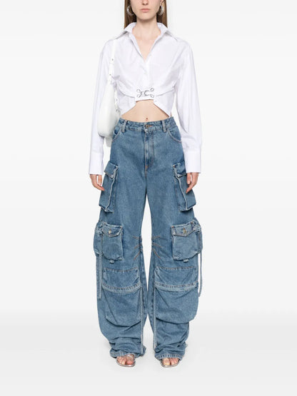 Poplin Cropped Shirt