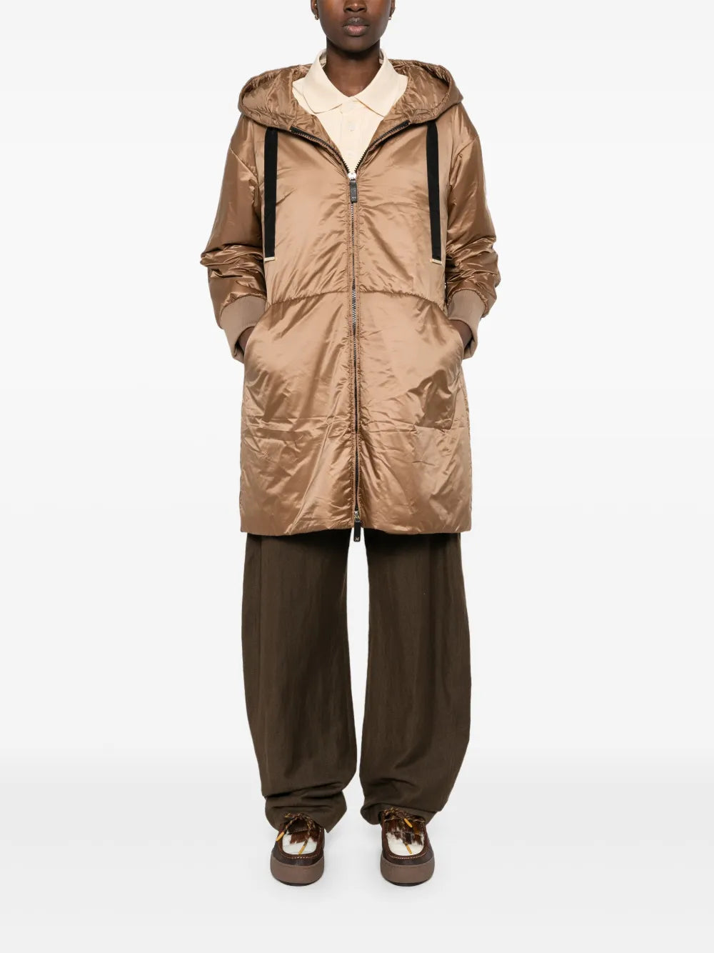 Greenf Padded Hooded Jacket