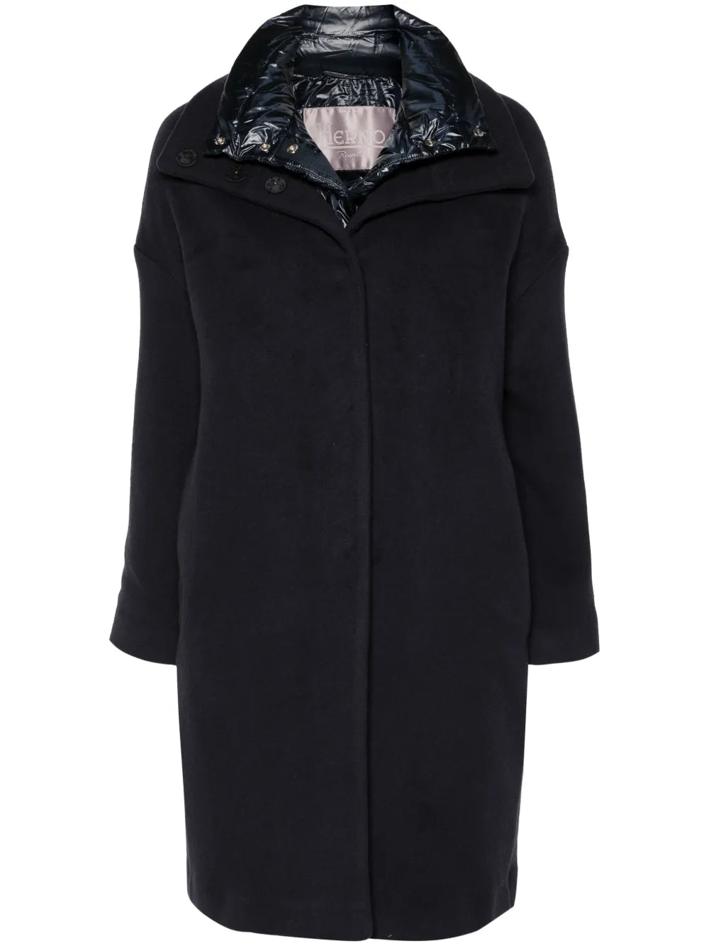Layered Padded Parka Coat