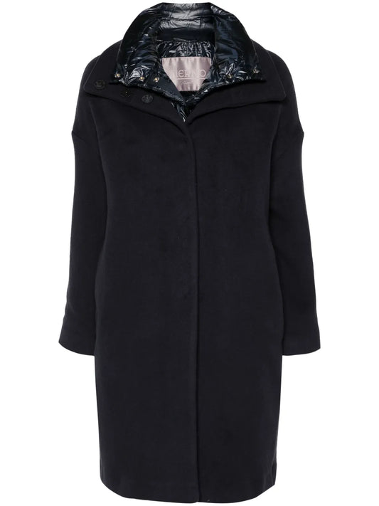 Layered Padded Parka Coat