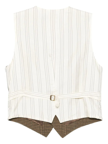 Prince-Of-Wales-Check Waistcoat