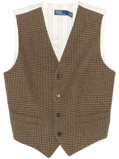 Prince-Of-Wales-Check Waistcoat