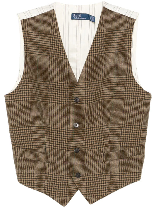 Prince-Of-Wales-Check Waistcoat