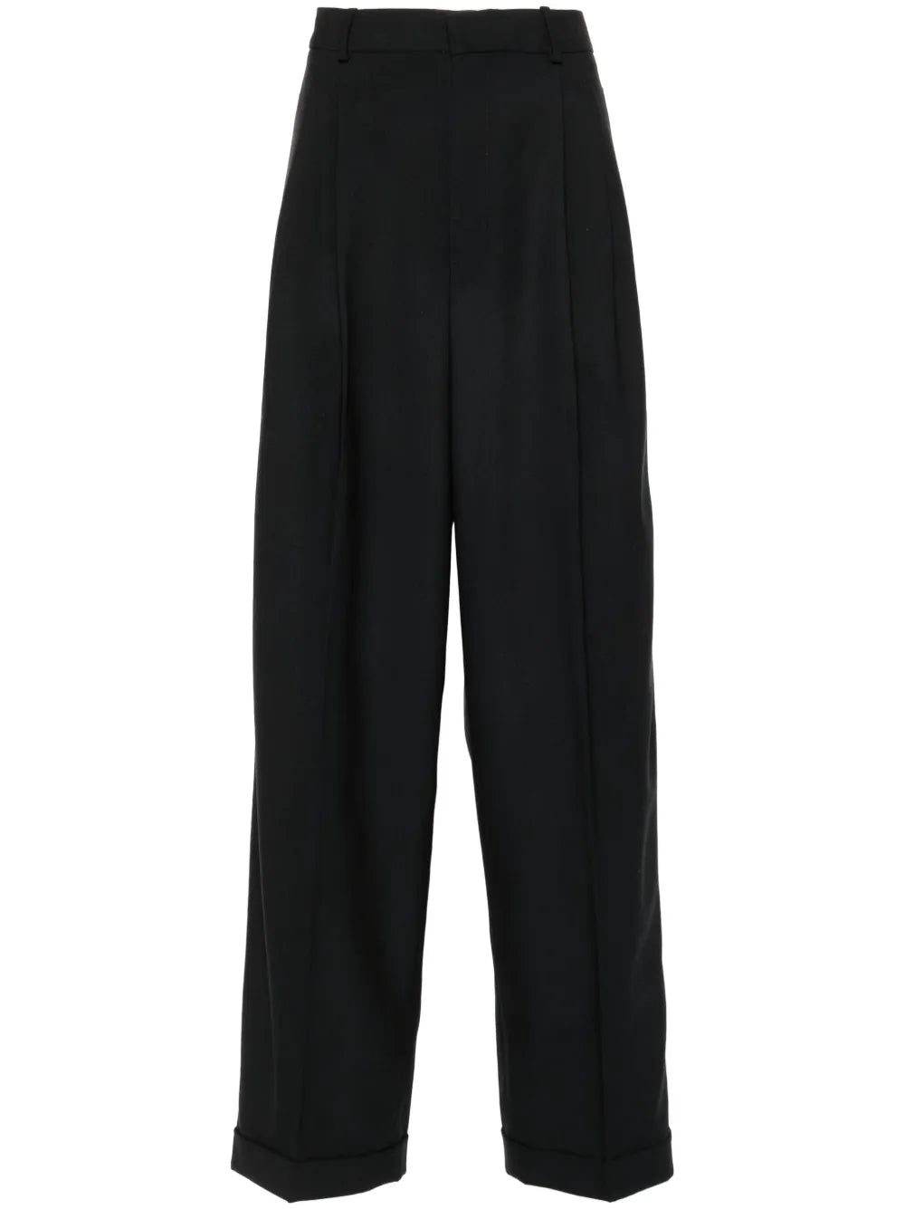 Pleat-Detail Trousers