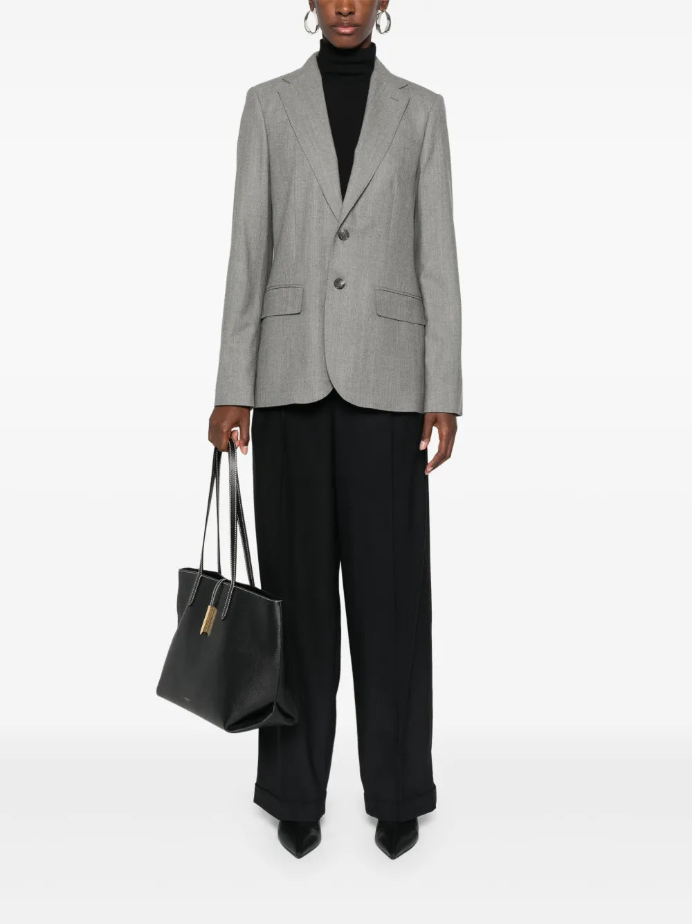 Pleat-Detail Trousers