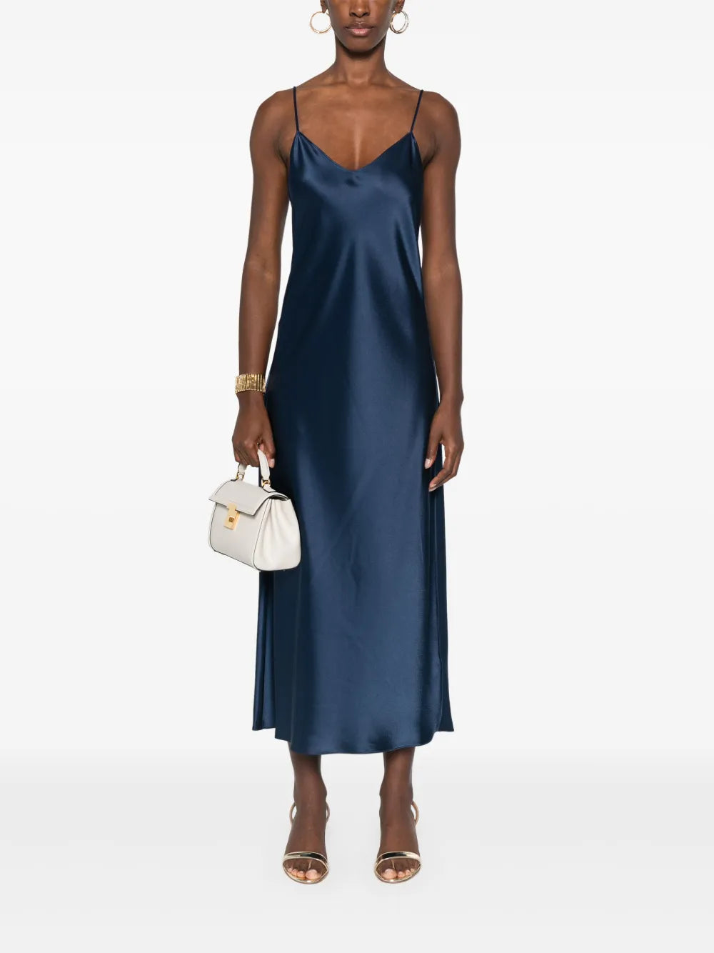 Satin Midi Dress