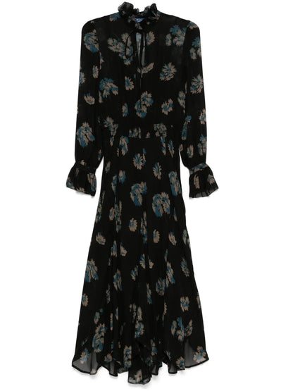 Floral-Print Maxi Dress