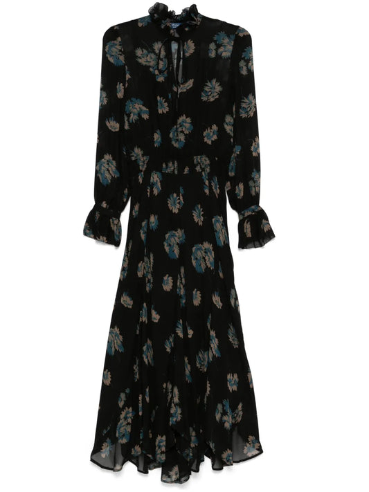 Floral-Print Maxi Dress