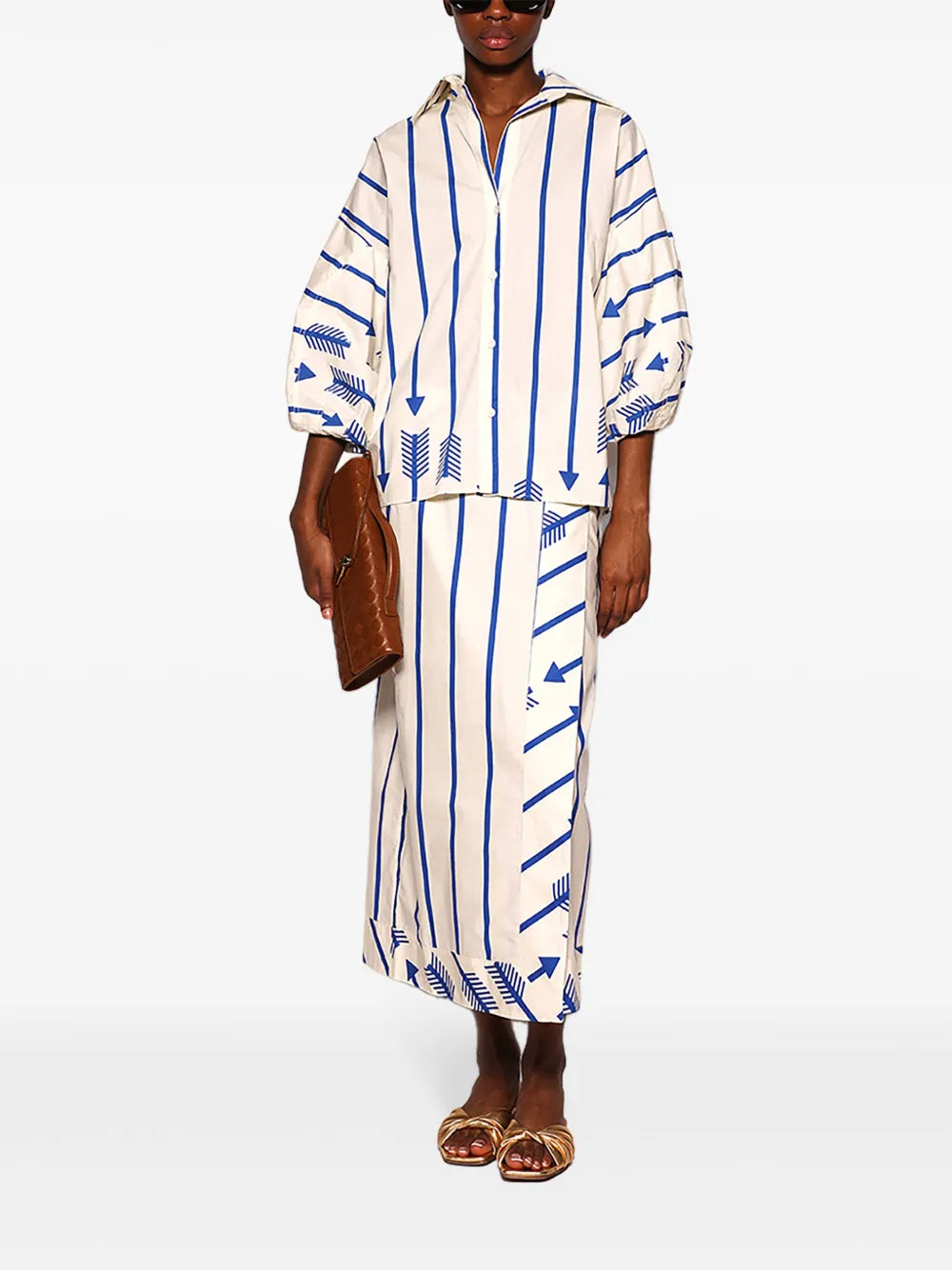 Flechada Arrow-Print Cotton Shirt