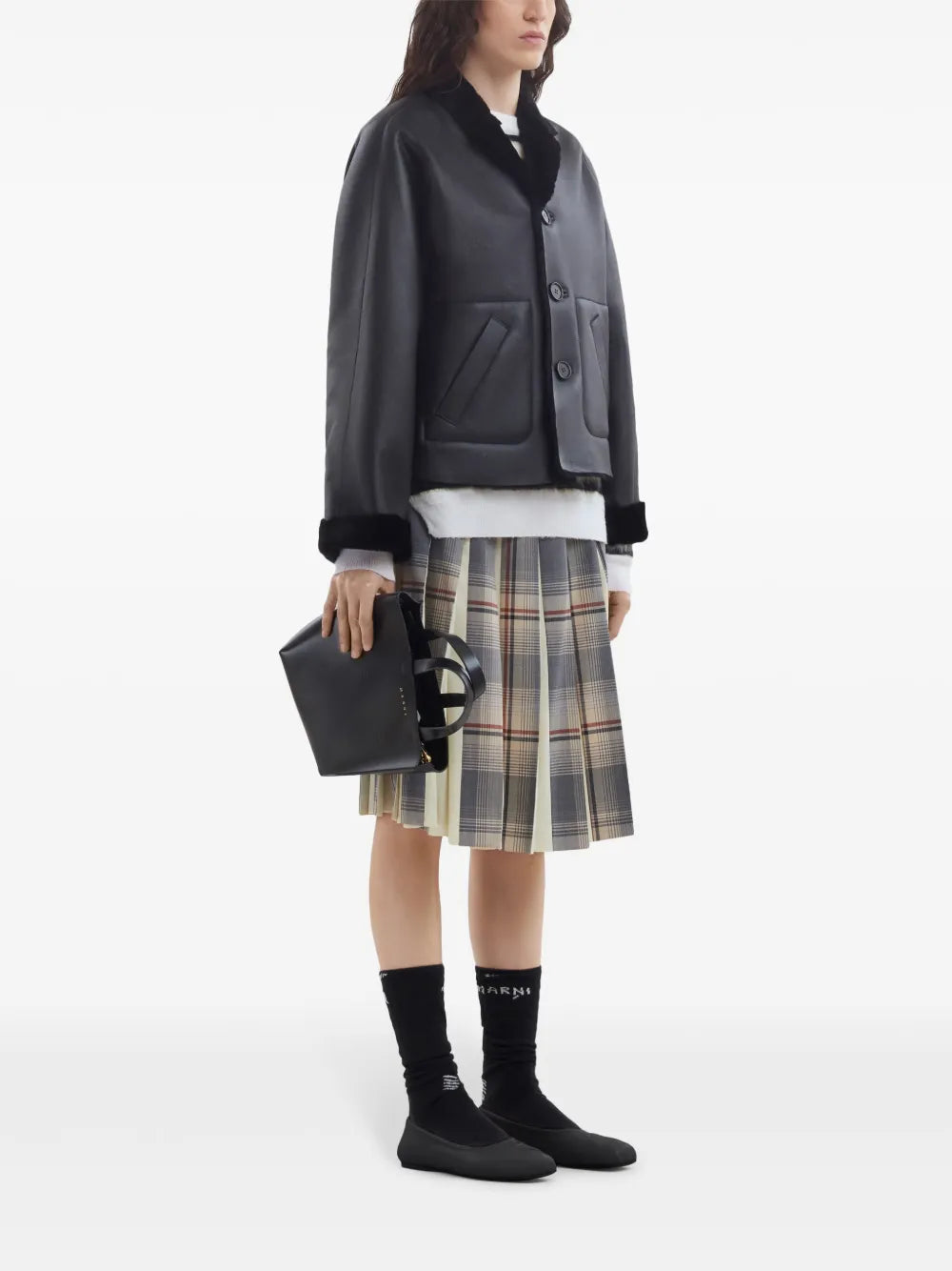 Reversible Shearling Jacket