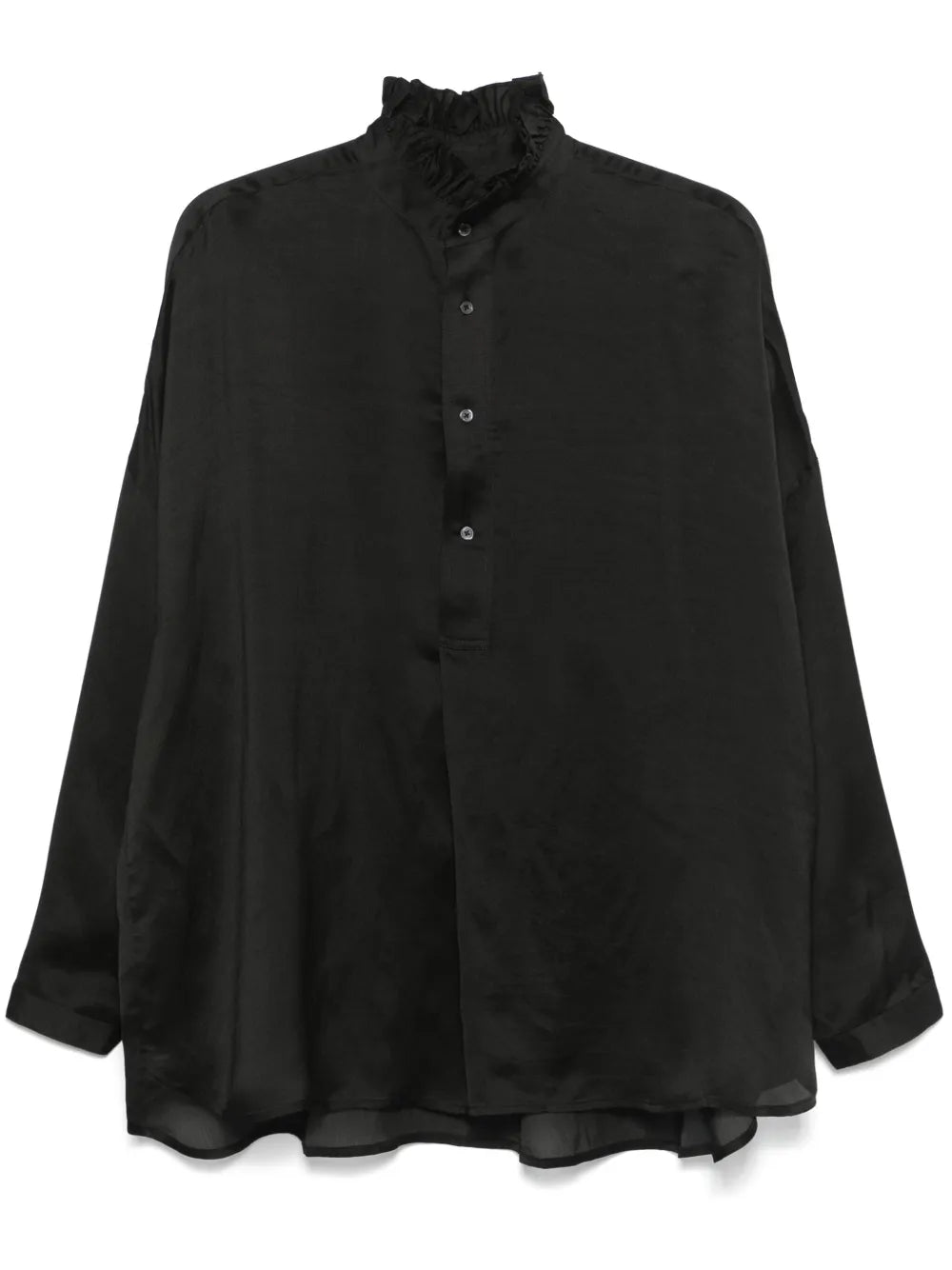 Ruffled-Collar Blouse