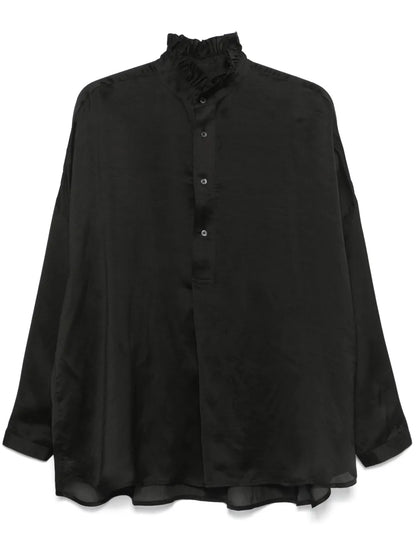 Ruffled-Collar Blouse