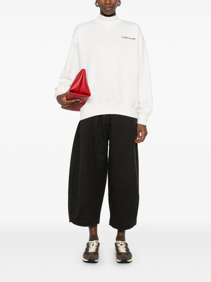 Logo Mock-Neck Sweatshirt