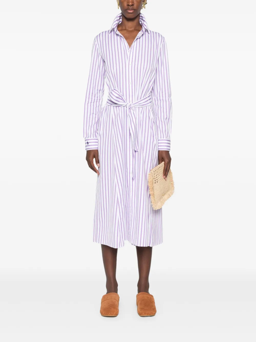 Polo Pony-Motif Shirt Dress