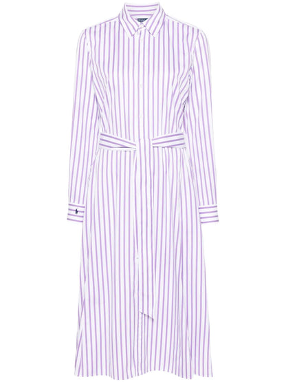 Polo Pony-Motif Shirt Dress