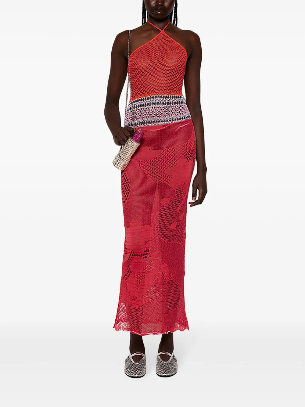 Natalie Crochet Dress