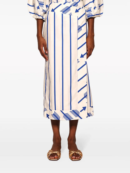 Mar De Cortes Midi Skirt